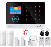 Wireless Home Security Alarm with WiFi & GSM