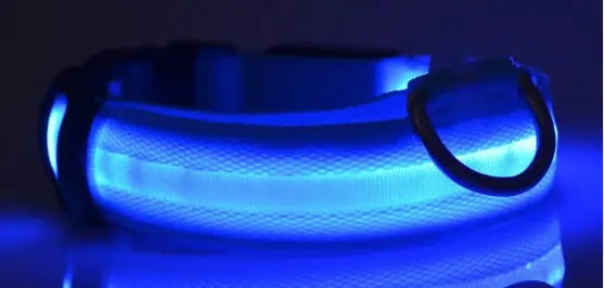 Nylon LED Pet Luminous Collar