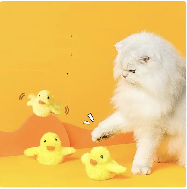 Automatic Electric Duck Cat Toy