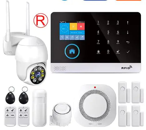 Wireless Home Security Alarm with WiFi & GSM