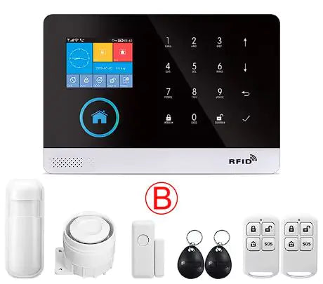 Wireless Home Security Alarm with WiFi & GSM