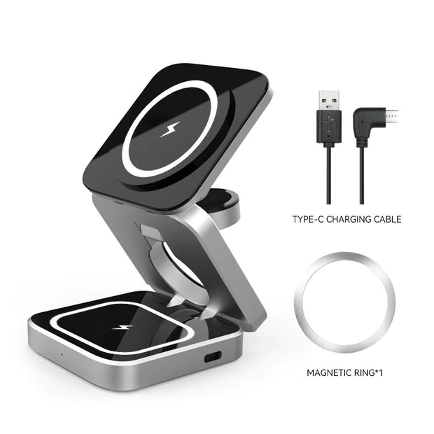 Three In One Desktop Wireless Charging Bracket