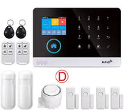 Wireless Home Security Alarm with WiFi & GSM