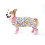 Dog Long Sleeve Homewear Pet Four-legged Clothes